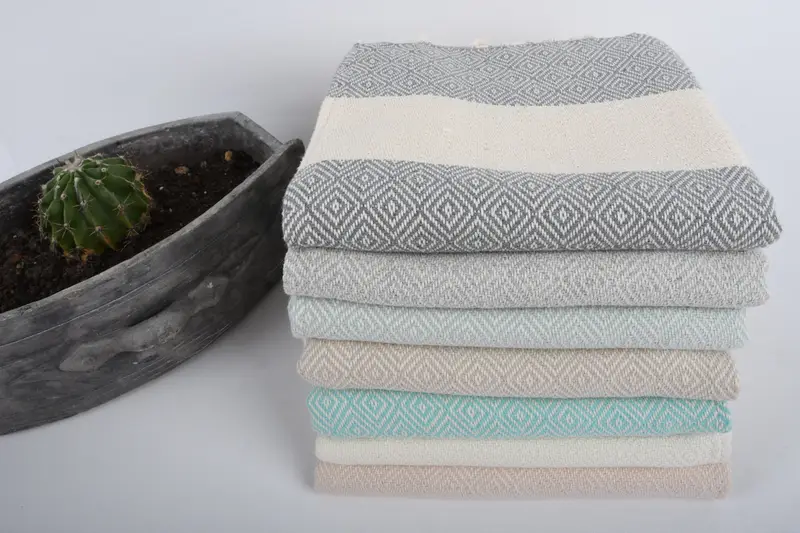 Personalized Dish Towel, Small Bath Towels, Best Friend Gift, Bathroom Towel, 36x18 Cotton Diamond Towel, Gift For Him, Turkish Towel Hand Towel - 5