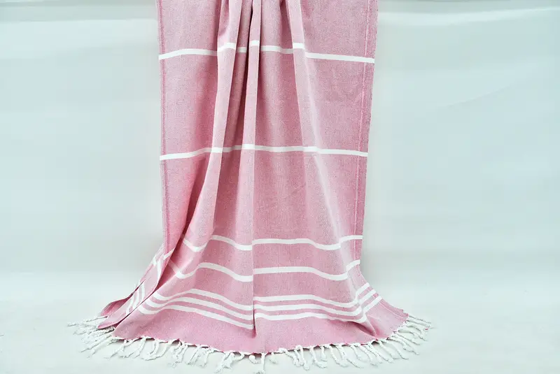 Turkish Towel Beach Towel, 70x40 Cotton Striped Towel, Best Friend Gift, Beach Wedding Favor, Embroidered Towel, Sand-free towel, Maid Of Honor Gift - 8