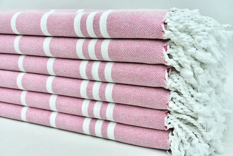 Turkish Towel Beach Towel, 70x40 Cotton Striped Towel, Best Friend Gift, Beach Wedding Favor, Embroidered Towel, Sand-free towel, Maid Of Honor Gift - 3