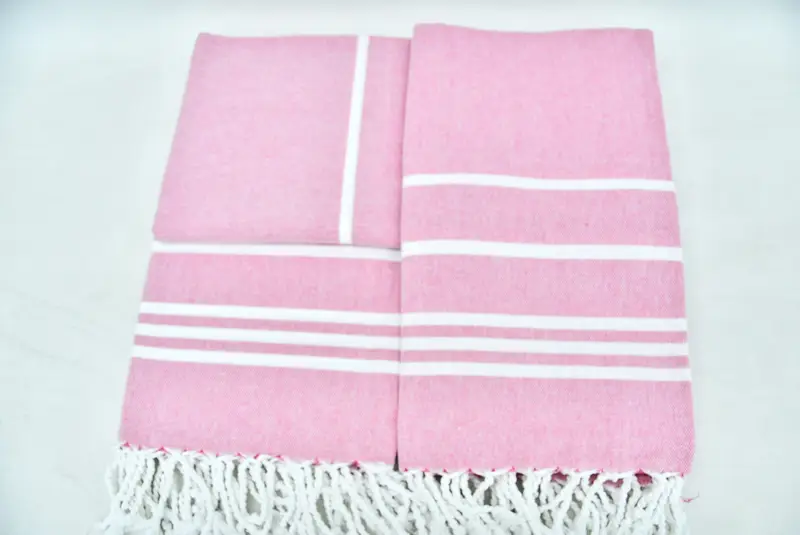 Turkish Towel Beach Towel, 70x40 Cotton Striped Towel, Best Friend Gift, Beach Wedding Favor, Embroidered Towel, Sand-free towel, Maid Of Honor Gift - 4