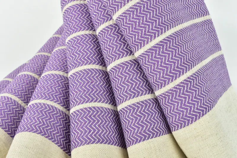 Grandma Gift, Spa Towel, 68x40 Linen Zig zag Towel, Organic Turkish towel, Monogram Turkish Towel, Turkish Towel Beach Towel, Bridesmaid Gift Towel - 5