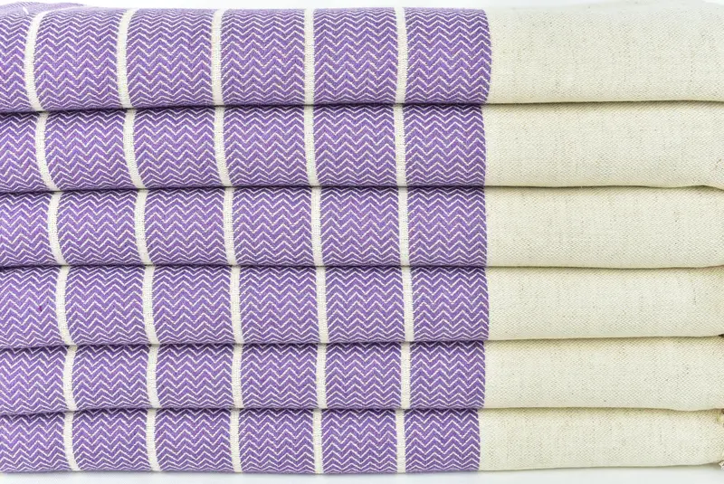 Grandma Gift, Spa Towel, 68x40 Linen Zig zag Towel, Organic Turkish towel, Monogram Turkish Towel, Turkish Towel Beach Towel, Bridesmaid Gift Towel - 2