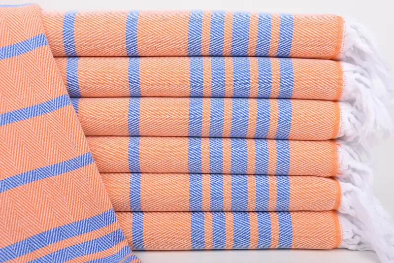 Turkish Tea Towel, Bridesmaid Gift, Home Decor Gifts, Monogrammed Hand Towel, Turkish Towel Hand Towel, 40x20 Cotton Zig zag Towel, Grandma Gift - 1