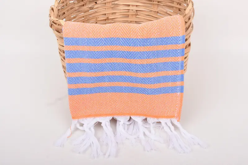 Turkish Tea Towel, Bridesmaid Gift, Home Decor Gifts, Monogrammed Hand Towel, Turkish Towel Hand Towel, 40x20 Cotton Zig zag Towel, Grandma Gift - 5