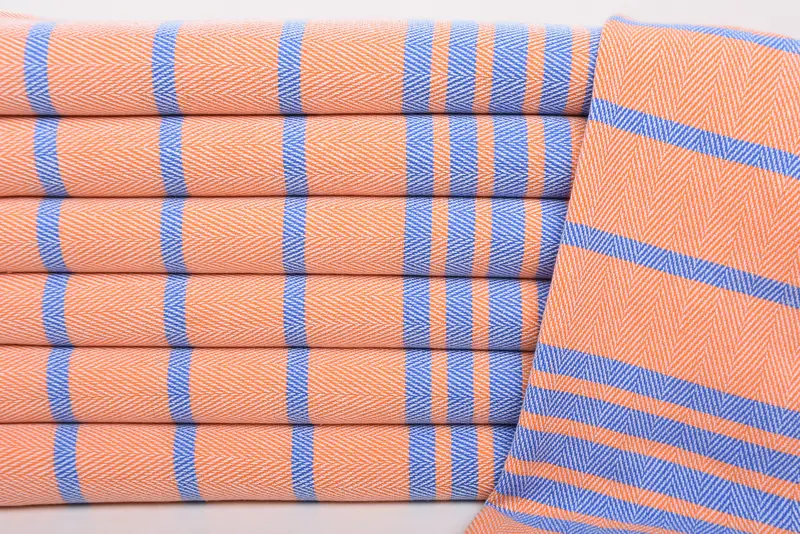 Turkish Tea Towel, Bridesmaid Gift, Home Decor Gifts, Monogrammed Hand Towel, Turkish Towel Hand Towel, 40x20 Cotton Zig zag Towel, Grandma Gift - 2