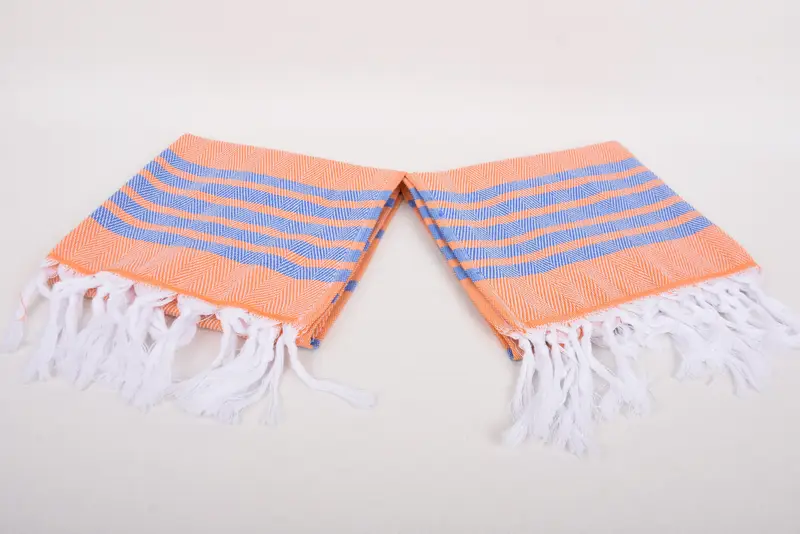 Turkish Tea Towel, Bridesmaid Gift, Home Decor Gifts, Monogrammed Hand Towel, Turkish Towel Hand Towel, 40x20 Cotton Zig zag Towel, Grandma Gift - 6