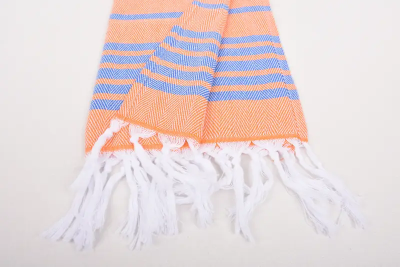 Turkish Tea Towel, Bridesmaid Gift, Home Decor Gifts, Monogrammed Hand Towel, Turkish Towel Hand Towel, 40x20 Cotton Zig zag Towel, Grandma Gift - 8