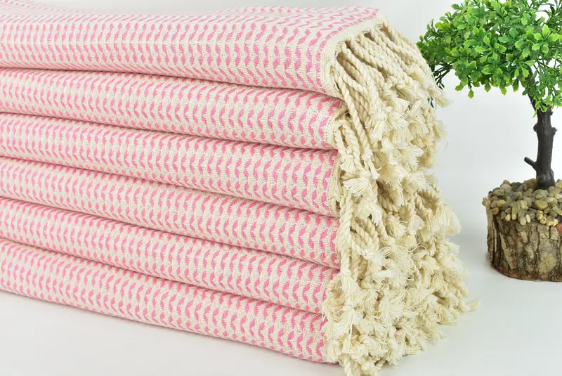 Bachelorette Party Gifts Bridesmaids, Personalised Gift, Wedding Favors, Handmade Turkish Towel, Housewarming Gift, 70x40 Cotton Diamond Towel - 3
