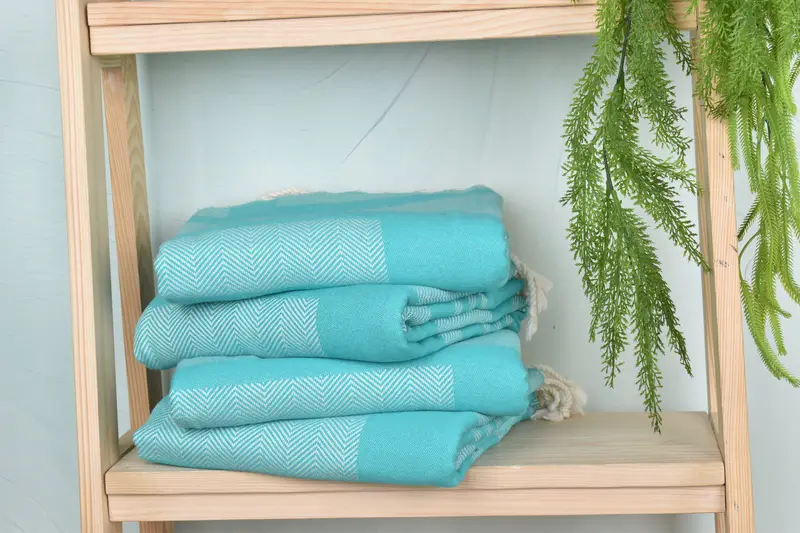 Monogram Towels, 68x38 Cotton Chevron Towel, Beach Towel Gift, Spa Towel, Sand-free towel, Valentines Gift, Wedding Gifts Towel, Unique Wedding Gift - 7