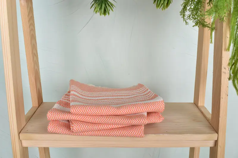 40x18 Cotton Striped Towel, Turkish Tea Towel, Custom Hand Towel, Spa Towel, Monogrammed Hand Towel, Xmas Gifts, Custom Tea Towel, Summer Gift - 7