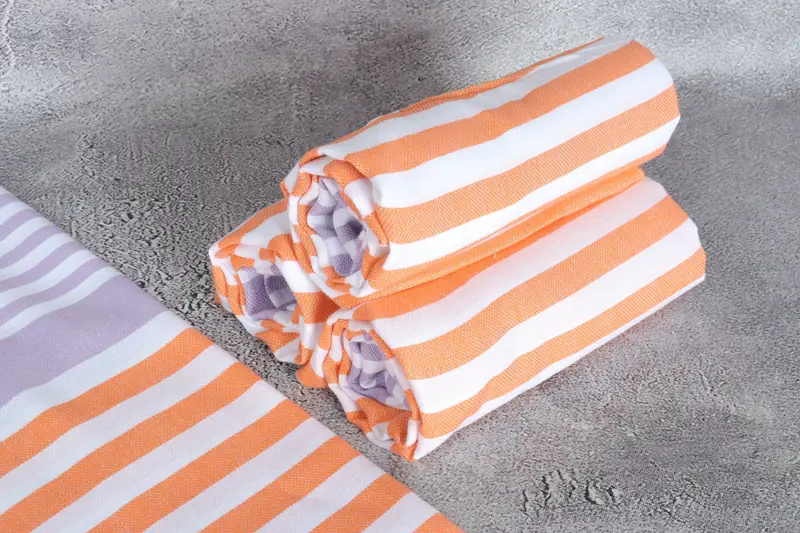Bridal Gifts, 68x36 Cotton Striped Towel, Turkish beach towel, Quick-Dry Beach Towel, Bridemaids Beach Towel, Pool Towels, Absorbent Turkish towel - 8