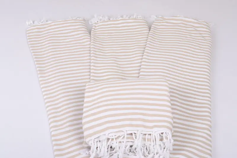 Monogram Beach Blanket, Boho Throw Blankets, Halloween Blanket, Bachelorette Gifts, Throw Blanket, 104x76 Cotton Striped Towel, Gift For Mom - 5