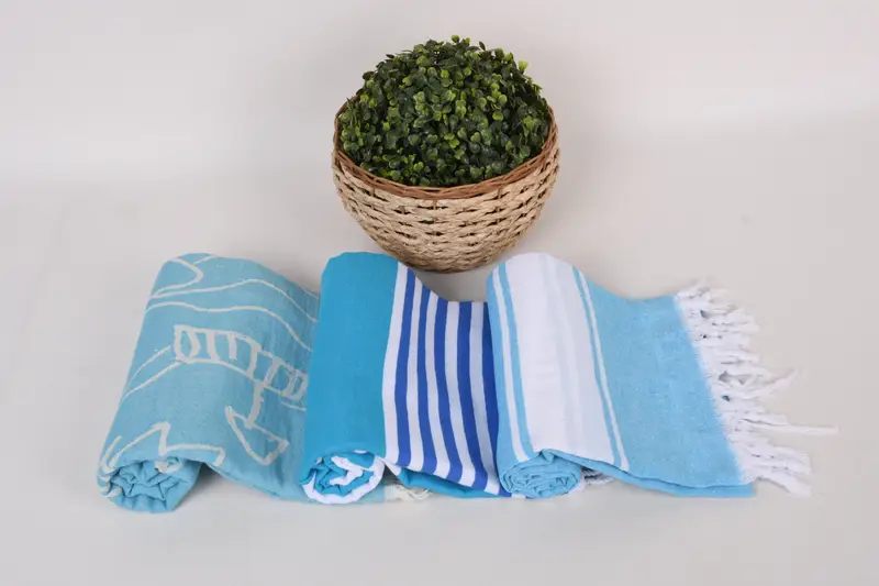 Bachelor Towel, Handwoven Turkish Towel, Bachelorette Gifts, 70x40 Cotton Set of 8 Towel, Wedding For Favor, Turkish beach towel, Best Beach Towel - 8