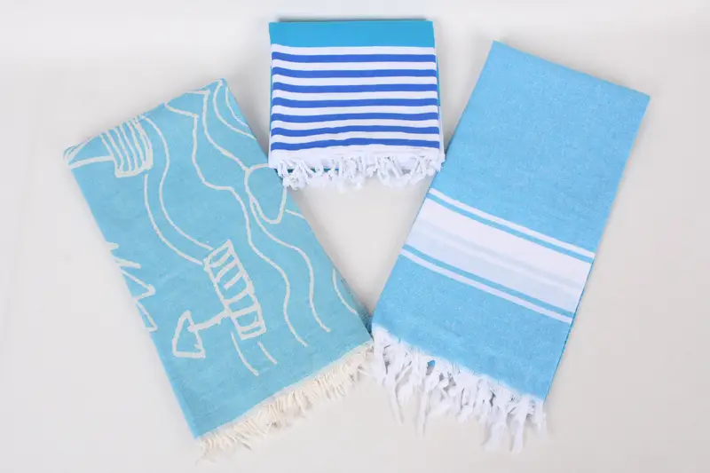 Bachelor Towel, Handwoven Turkish Towel, Bachelorette Gifts, 70x40 Cotton Set of 8 Towel, Wedding For Favor, Turkish beach towel, Best Beach Towel - 6