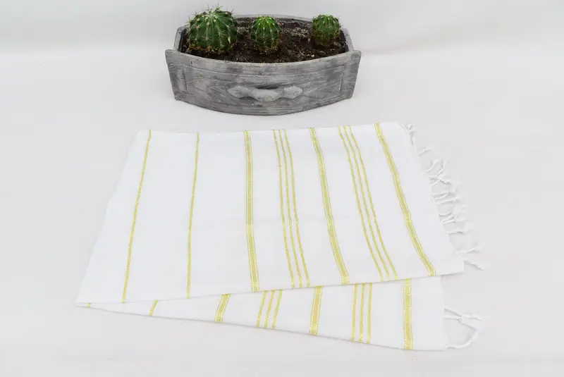 Monogramm Handtuch, Monogrammküchentuch, personalisiertes Handtuch, dekoratives Handtuch, 40x24 Baumwollstreifenhandtuch, Valentinstag Geschenk für ihn - 8