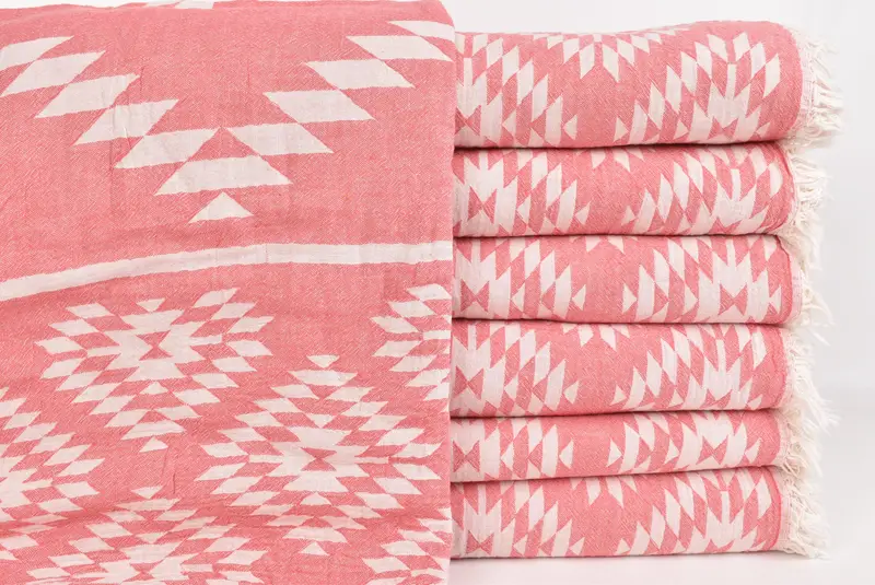 Housewarming Gift, Personalized Gifts, Tablecloth, Personalize Gift, Valentine Day Gift For Her, Organic Throw, 84x56 Cotton Kilim Towel - 1