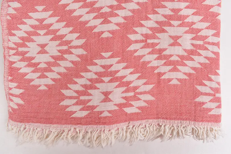 Housewarming Gift, Personalized Gifts, Tablecloth, Personalize Gift, Valentine Day Gift For Her, Organic Throw, 84x56 Cotton Kilim Towel - 4