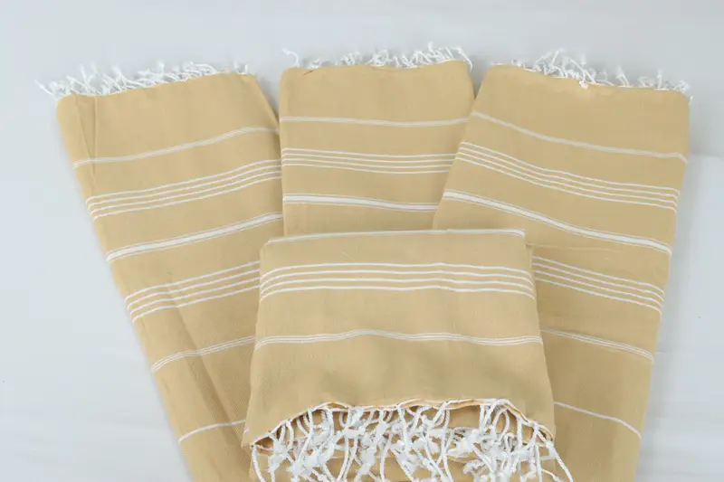 Turkish Blanket Throw, 96x80 Cotton Striped Towel, Bridal Shower Favors, Tablecloth, Bachelorette Gifts, Bachelorette Party Favors, Turkish Bedcover - 5