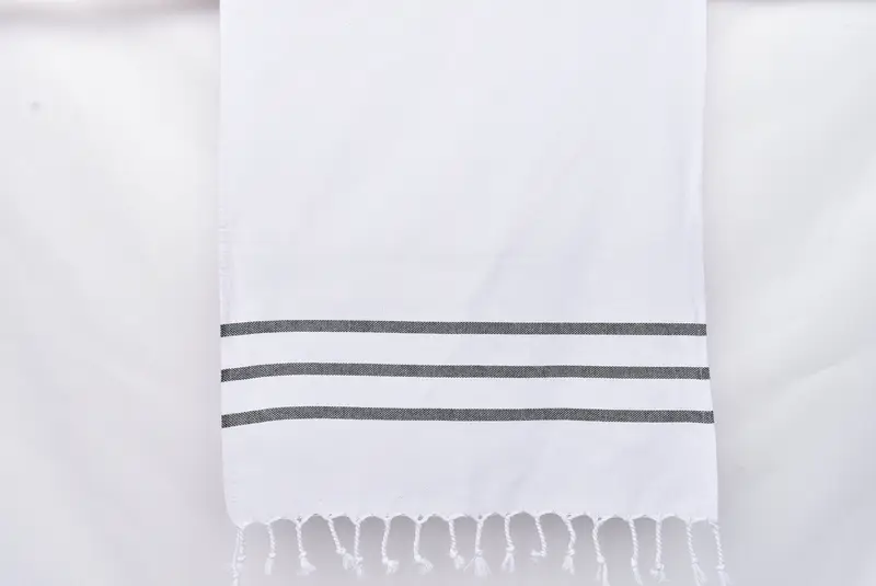 Personalisiertes Handtuch, Brautjungferngeschenk, 40x24 Baumwollstreifenhandtuch, Brautjungfernbevorzugungen, Geschenk für ihn, Hochzeitsbevorzugungen, Spa -Handtuch, Küchentuch - 8