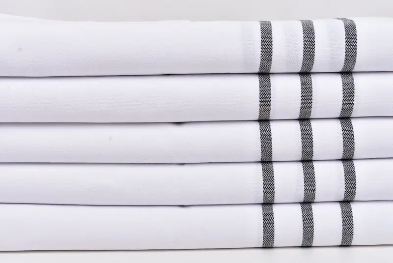 Personalisiertes Handtuch, Brautjungferngeschenk, 40x24 Baumwollstreifenhandtuch, Brautjungfernbevorzugungen, Geschenk für ihn, Hochzeitsbevorzugungen, Spa -Handtuch, Küchentuch - 2