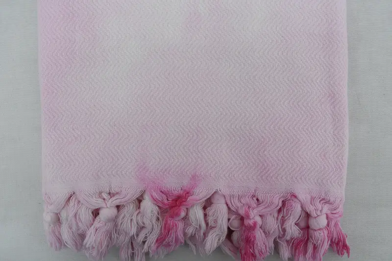 Bridesmaid Towel, 68x32 Cotton Zigzag Tie Dye Towel, Travel towel, Luxury towel, Personalize Gift, Bachelorette Party Favors, Travel Towel - 6