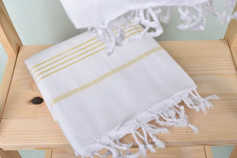 Bridesmaid Gifts, Monogram Turkish Towel, Wedding For Favor, Bachelorette Party Favors, 70x40 Cotton Striped Towel, Guest Towel, Decorative Towel - 5