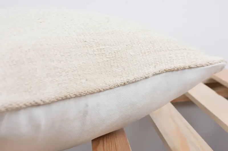 Meditation Pillow Cover, 16x16 White Pillow, Antique Pillows, Pillow Sham, Throw Kilim Pillow, Vintage Pillow, Ethnic Pillow Cover Cushion Case - 7