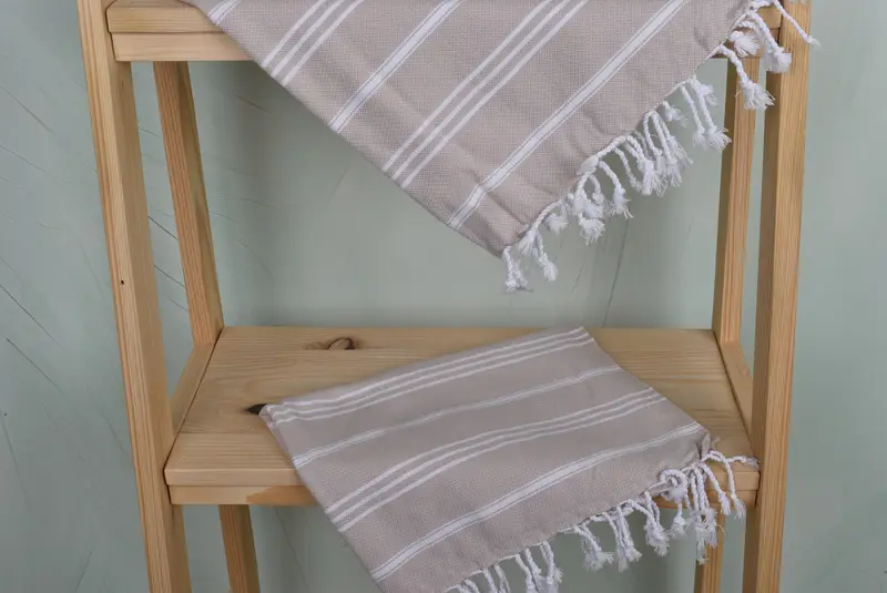 Turkish Hand Towel, Gift For The Home, 40x24 Cotton Striped Towel, Bachelorette Party Favors, Custom Hand Towel, Bridesmaid Gift, Bridesmaid Gifts - 5