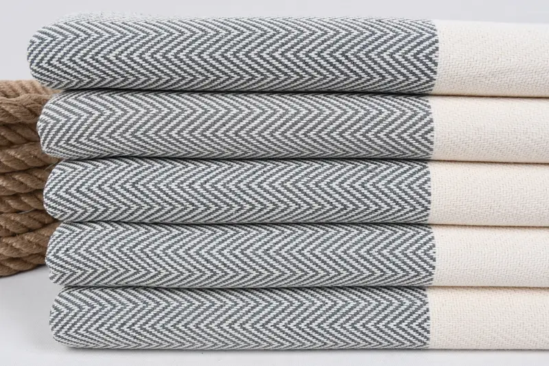 Custom Gift, Turkish Towel Monogram, Gift Towel, Bachelor Party Favors, Personalized Gifts, 70x40 Cotton Herringbone Towel, Lightweight towel - 2