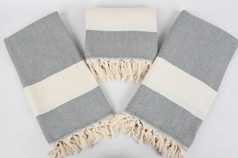 Custom Gift, Turkish Towel Monogram, Gift Towel, Bachelor Party Favors, Personalized Gifts, 70x40 Cotton Herringbone Towel, Lightweight towel - 8