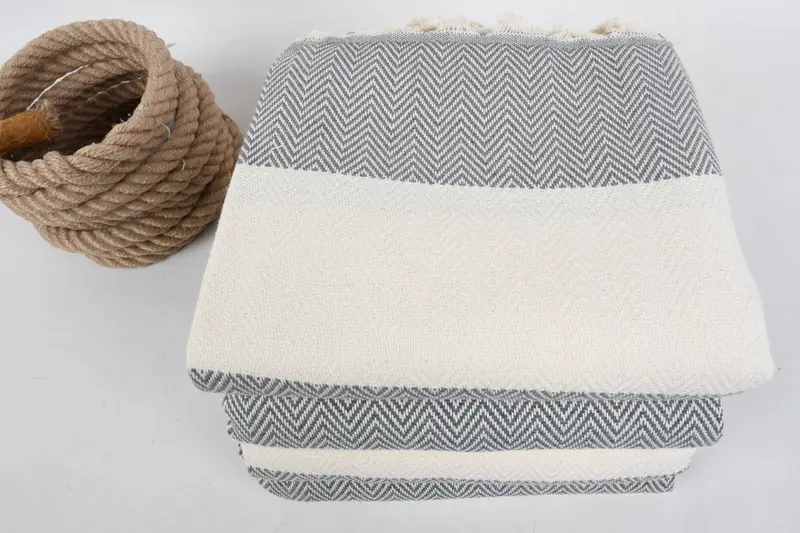 Custom Gift, Turkish Towel Monogram, Gift Towel, Bachelor Party Favors, Personalized Gifts, 70x40 Cotton Herringbone Towel, Lightweight towel - 4