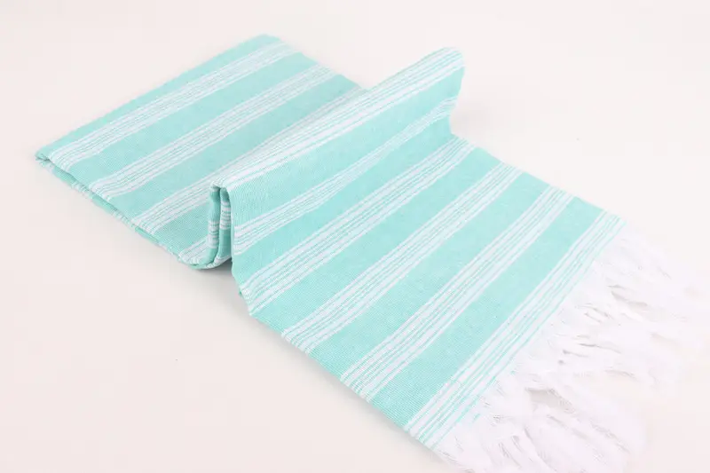 Summer Towel, Turkish bath towel, Gift For Coworker, 70x40 Cotton Striped Towel, Organic Turkish towel, Bath towel, Wedding Anniversary Gift - 6