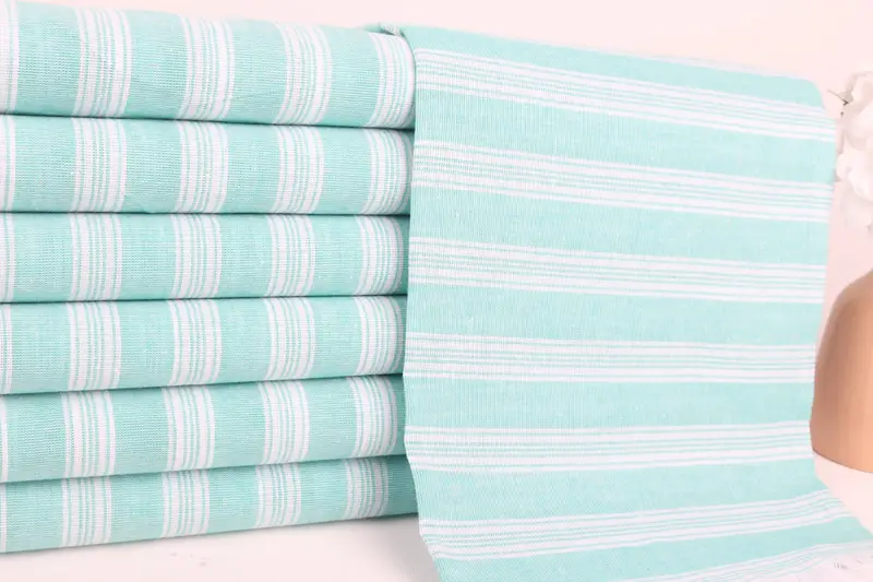 Summer Towel, Turkish bath towel, Gift For Coworker, 70x40 Cotton Striped Towel, Organic Turkish towel, Bath towel, Wedding Anniversary Gift - 2