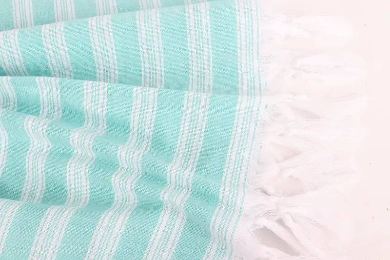 Summer Towel, Turkish bath towel, Gift For Coworker, 70x40 Cotton Striped Towel, Organic Turkish towel, Bath towel, Wedding Anniversary Gift - 8