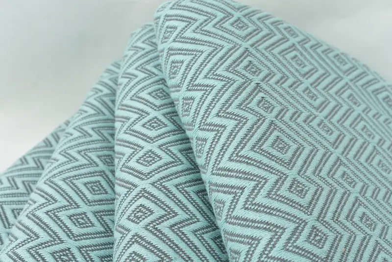 104x80 Cotton Diamond Towel, Organic Throw, Bridesmaid Gifts Personalized, Woven Throw Blanket, Bridal Shower Gift, Throw Blanket, Halloween Blanket - 5