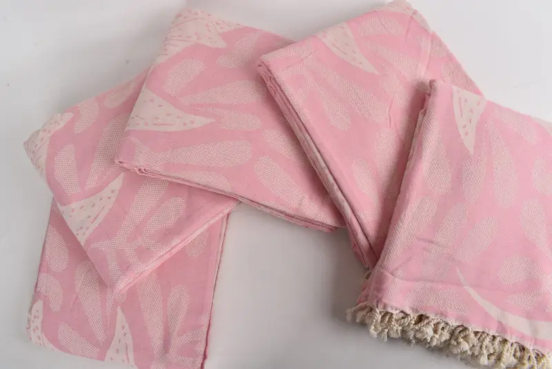 Decorative Bedspread, Bachelorette Gifts, Organic Throw, 100x92 Cotton Whale Design Towel, Bachelorette Party Favors, Bridesmaid Gifts, Gift Boxes - 4