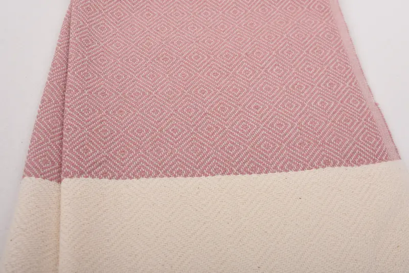 Bridesmaid Gifts Personalized, Monogram Towels, Turkish Towel Hand Towel, Small Bath Towels, Personalized Kitchen Towel, 40x20 Cotton Diamond Towel - 4
