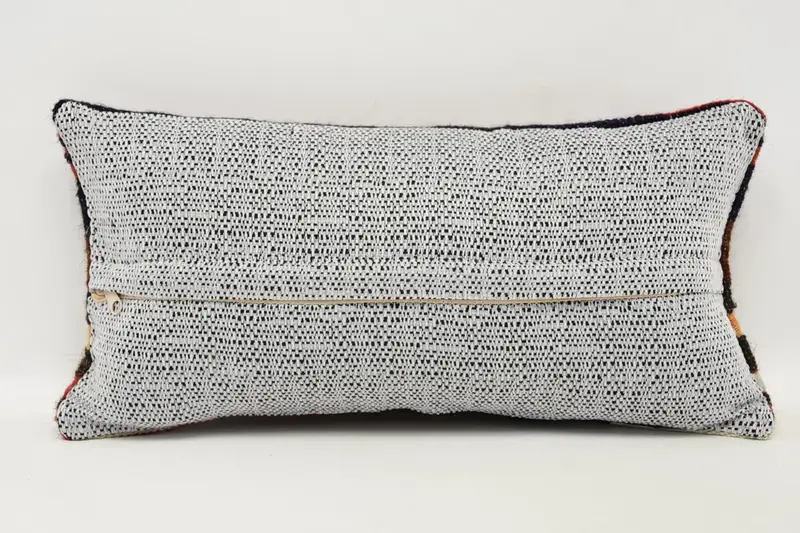 8x16 Brown Pillow Sham, Handmade Kilim Cushion, Cushion Cover, Kilim Pillow Cover, Ethnic Pillow Cover Cushion Case, Vintage Kilim Pillow - 6