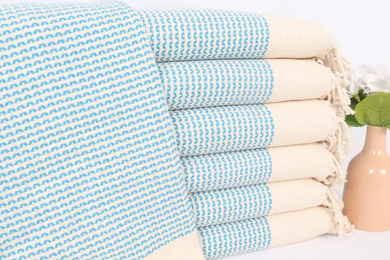 Turkish Tea Towel, Monogram Hand Towel, Wedding Gift For Bride, Custom Hand Towel, Personalized Home Gift Wedding, 40x20 Cotton Diamond Towel - 1