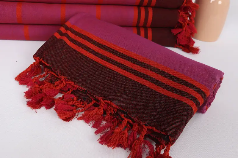 Gift For The Home Decor, Personalized Gifts, Employee Gifts, Gift For Him, 68x40 Cotton Striped Towel, Organic Turkish towel, Custom Bath Towel - 4