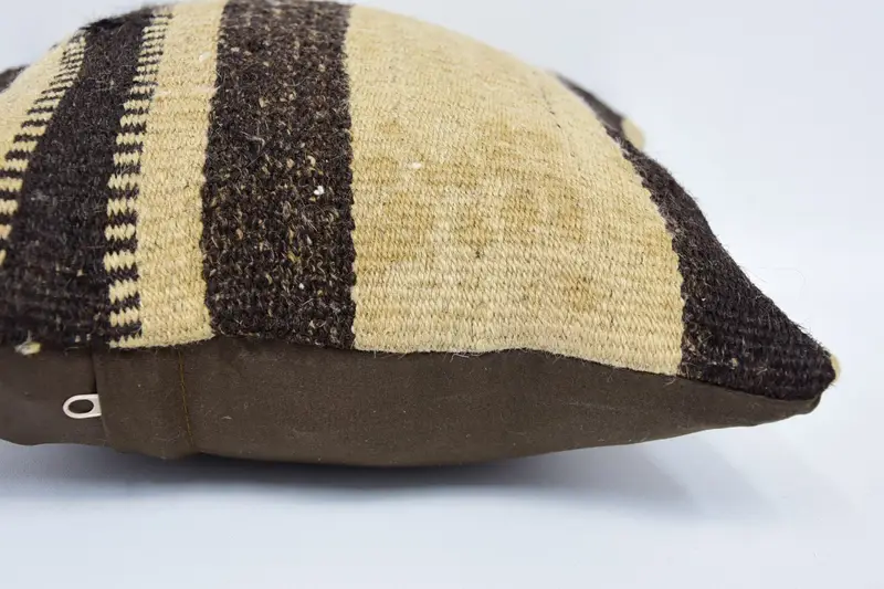 Home Decor Pillow, Pillow Cover, Interior Designer Pillow, Ethnic Pillow Cover Pillow Cover, Vintage Pillow, 12x12 Beige Pillow Case - 5