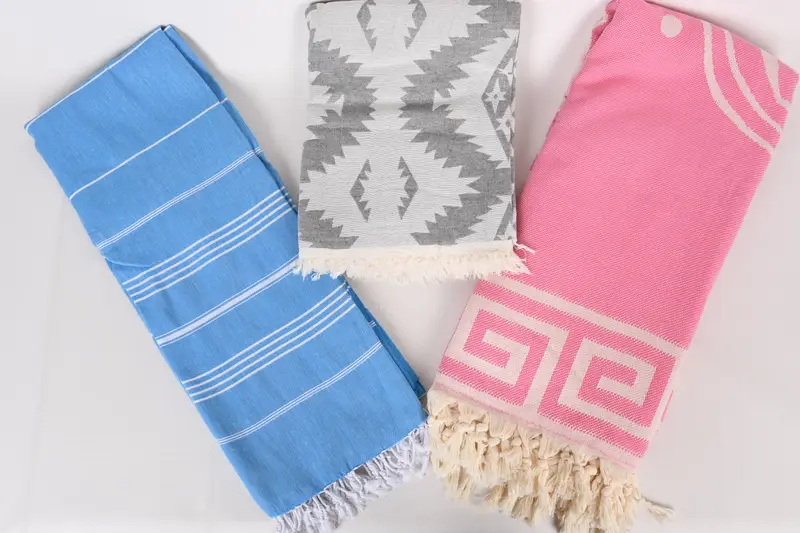 Throw Blanket, Woven Throw Blanket, 80x60 Cotton Set of 5 Towel, Throw Blanket Couch, Personalised Gift, Turkish Bedcover, Gift For The Home Decor - 7