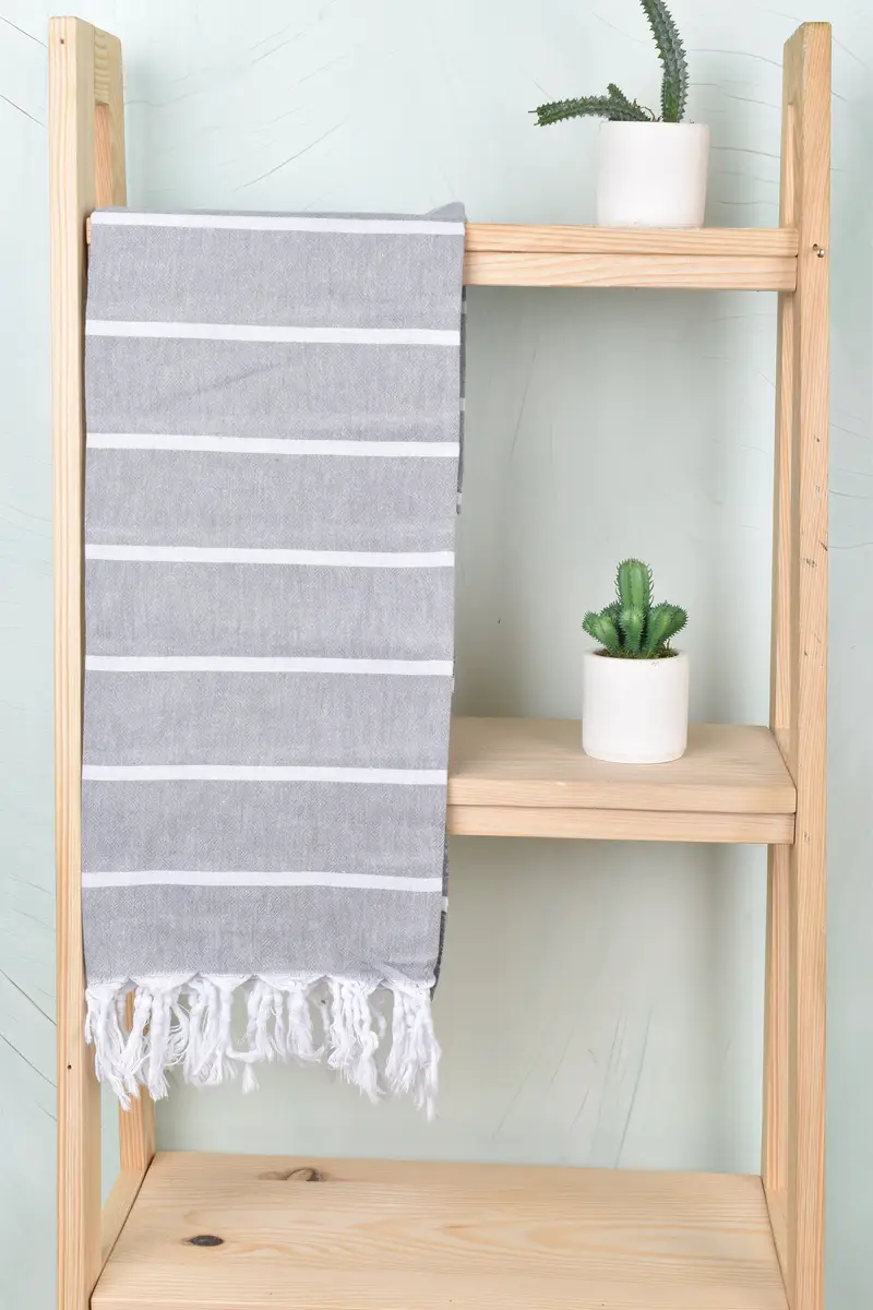 70x36 Cotton Striped Towel, Turkish Towel Personalized, Turkish beach towel, Wedding Shower Gift, Travel towel, Personalized Turkish Towel - 8
