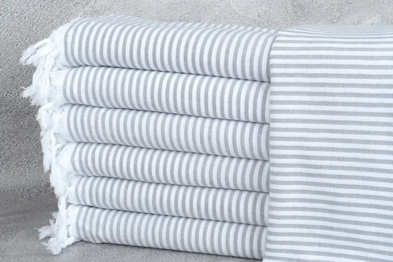 Wedding Gift Ideas, Quick-Dry Beach Towel, Beach Towel Bulk, Bridesmaid Gifts, Bachelorette Party Gift, Spa Towel, 68x36 Cotton Striped Towel - 1