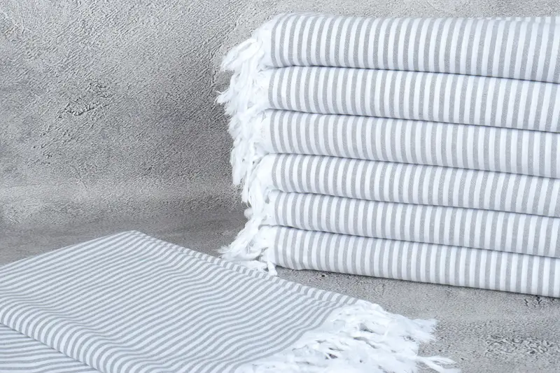 Wedding Gift Ideas, Quick-Dry Beach Towel, Beach Towel Bulk, Bridesmaid Gifts, Bachelorette Party Gift, Spa Towel, 68x36 Cotton Striped Towel - 2