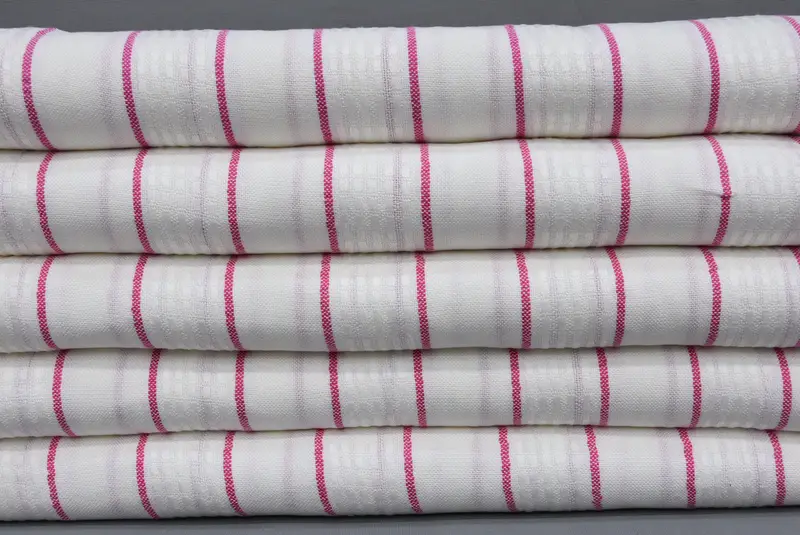 Bathroom Towel, 70x40 Cotton Striped Towel, Custom Beach Towel, Bath towel, Soft organic Turkish peshtemal for luxury spa use, Wedding Gift - 2