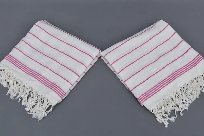 Bathroom Towel, 70x40 Cotton Striped Towel, Custom Beach Towel, Bath towel, Soft organic Turkish peshtemal for luxury spa use, Wedding Gift - 4