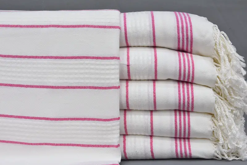 Bathroom Towel, 70x40 Cotton Striped Towel, Custom Beach Towel, Bath towel, Soft organic Turkish peshtemal for luxury spa use, Wedding Gift - 3