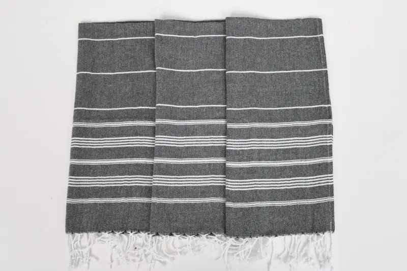 Maid Of Honor Gift, Small Bath Towels, Turkish Towel Hand Towel, Bachelorette Party Decorations, Personalized Dish Towel, 38x18 Cotton Striped Towel - 8