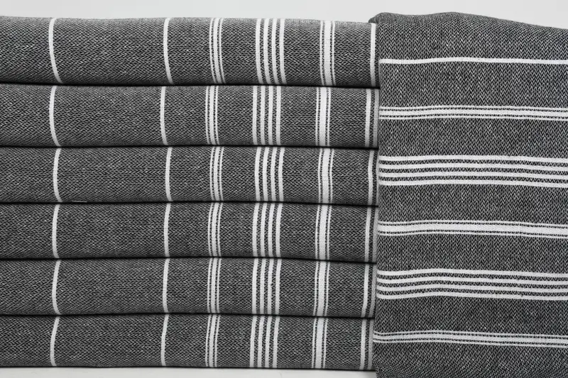Maid Of Honor Gift, Small Bath Towels, Turkish Towel Hand Towel, Bachelorette Party Decorations, Personalized Dish Towel, 38x18 Cotton Striped Towel - 2